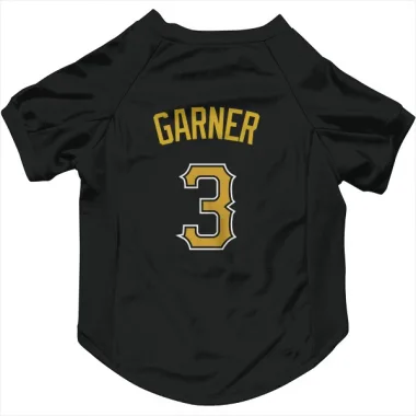 Black Pittsburgh Pirates Phil Garner   Dog & Cat Pet Jersey